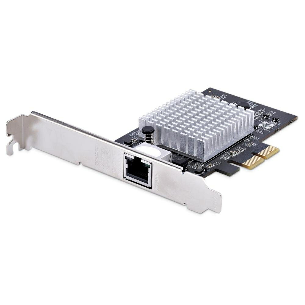 【ポイント最大22倍!】 StarTech.com PCI Express LANカード/1ポート/10Gbps/6スピード/10GBASE-T & NBASE-T/ジャンボフレーム対応/NICボード/PCネットワークアダプター ST10GSPEXNB2