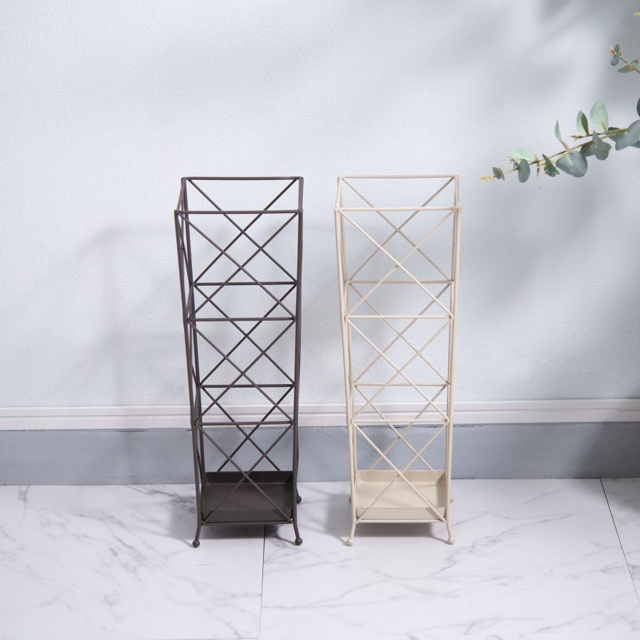 傘立て おしゃれ スリム 北欧 屋外 コンパクト 白 安い アンティーク アイアン 玄関 四角 省スペース アンブレラスタンド 北欧 シンプル ブラウン ホワイト かさたて 大容量 傘たて 傘立 アンブレラホルダー アンティーク コンパクト かさ立て 玄関収納 傘置き エントランス