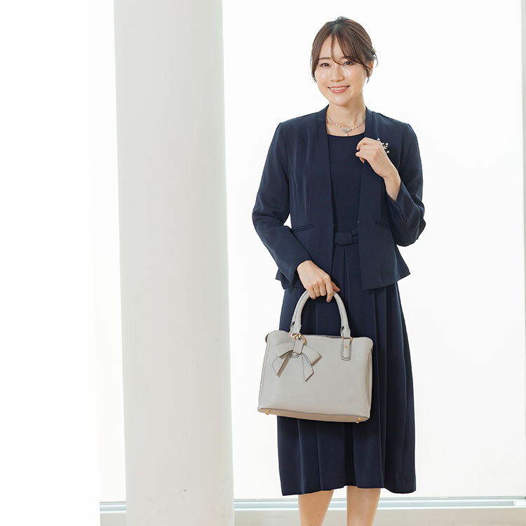 セレモニースーツ 卒業式 卒園式 入学式 入園式 七五三 母 ママ 結婚式 親族 服装 顔合わせ 謝恩会 上品スーツ セットアップ 普段使い 20代 30代 40代 50代 3-20083115 ネイビー(4)
