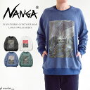 NANGA iK ECO HYBRID CONTOUR MAP LOGO SWEATSHIRT/GR nCubh RgA[ }bv XEFbgVc g[i[ Y fB[X jp  vg OX[u |Pbgt hJ ShJ Vv Xg[g 2022SSV N1NQ