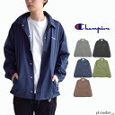 チャンピオン コーチジャケット メンズ 【20%OFF】 Champion チャンピオン メンズ ベーシック コーチジャケット 撥水加工 アウター 羽織 ジャケット メッシュ ロゴ 刺繍 シンプル 定番 ベーシック ユーティリティ C3-W601