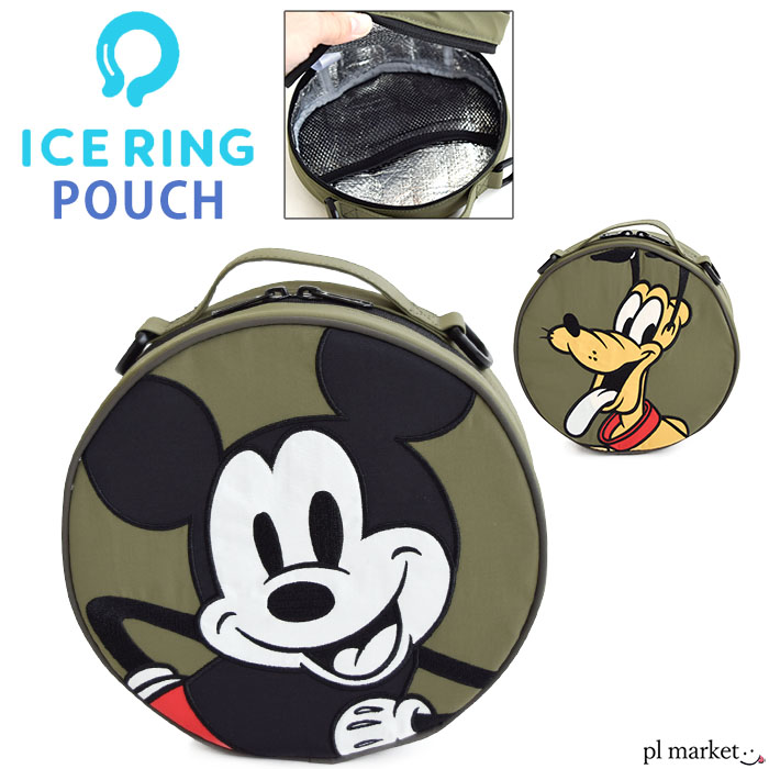 【2023春夏新作】ICE RING POUCH ポーチ 【Disney ディズニー】保冷 ポーチ バッグ ice ring アイスリング ICE RING SUO スオ 大人用 子供用 メンズ レディース ネッククーラー クールリング ひんやり 節電 熱中症グッズ L381953