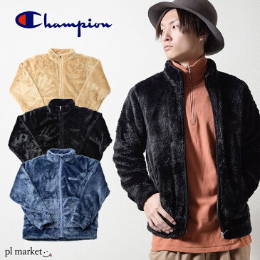 マラソン限定10%OFF◆%OFF◆Champion CHAMPION チャンピオン ボアフリースフードパーカージャケット フリース ジャケット ジップアップ フリース FULL ZIP JACKET メンズ もこもこ モコモコ ボア フルジップ アウター C3-L616 部屋着