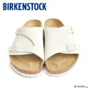 正規取扱店 【ラスト1/2023春夏新作】BIRKENSTOCK ビルケンシュトック Zurich チューリッヒ スエードレザー サンダル メンズ レギュラー 白 white ホワイト 1025028