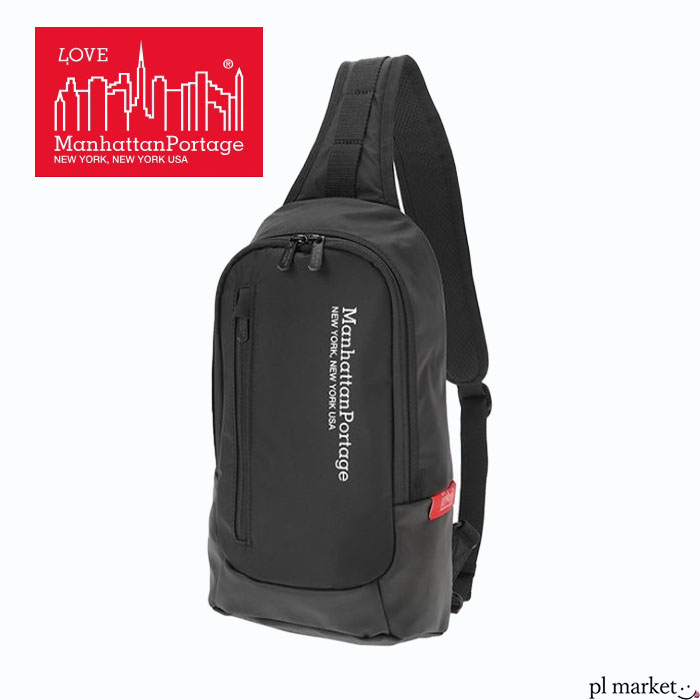 マンハッタンポーテージ バッグ メンズ Manhattan Portage マンハッタンポーテージ Little Italy Crossbody Bag EXPLOR 限定シリーズ ショルダーバッグ ボディバッグ ウェビングテープループ付き メンズ レディース 黒 ブラック アウトドア フェス シンプル MP1927EXPLOR