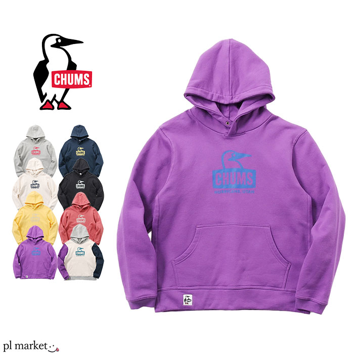 チャムス パーカー メンズ 【2023秋冬新作】CHUMS チャムス パーカー ブービーフェイスプルオーバーパーカー Booby Face Pullover Parka メンズ レディース ユニセックス 秋 冬 綿100％ 全8色 M-XL CH00-1419