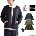 タイオン ダウンジャケット メンズ 【2023秋冬新作】GRAMICCI×TAION グラミチ タイオン INNER DOWN JACKET インナーダウンジャケット メンズ レディース ユニセックス 全3色 S-XL G3FU-J101-TG