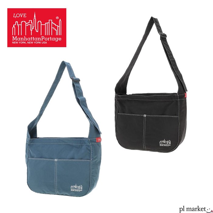 【2023秋冬新作】Manhattan Portage マンハッタンポーテージ ショルダーバッグ Allen Street Shoulder Bag Crossover メンズ レディース ユニセックス 春 夏 秋 冬 オールシーズン ナイロン ブ…