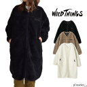 ワイルドシングス ボアジャケット レディース 正規取扱店 【10％OFF/2023秋冬新作】ワイルドシングス WILDTHINGS コート フラフィーボアリバーシブルコート FLUFFY BOA REVERSIBLE COAT レディース 秋 冬 ポリエステル 全3色 Mサイズ WTW23123KY