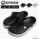 正規取扱店 【2024春夏新作】Crocs クロックス サンダル クロックバンド クロッグ キッズ KIDS CROCBAND CLOG 男の子 女の子 ユニセックス オールシーズン 全3色 18cm-24cm 207006