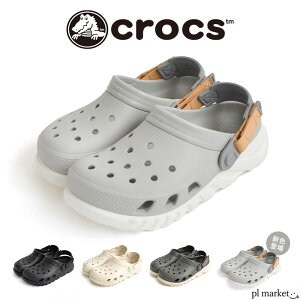 正規取扱店 【2024春夏新色追加/10％OFF】Crocs クロックス DUET MAX 2.0 CLOG メンズ レディース ユニセックス 軽量 軽い サンダル シューズ スポーツサンダル 海 山 208776