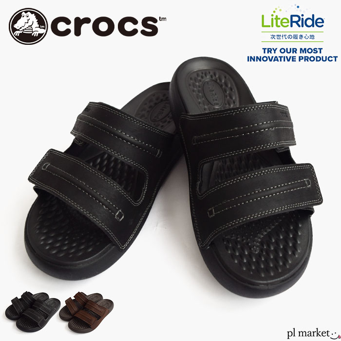 正規取扱店 【2024春夏新作】Crocs クロックス サンダル ユーコン ヴィスタ 2 ライトライド サンダル yukon vista 2 literide sandal メンズ オールシーズン ブラック ブラウン 25cm-29cm 2093…