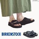 BIRKENSTOCK ビルケンシュトック サンダル Almina Papillio レディース ナロー 幅狭 靴 プラットフォームサンダル ウェッジサンダル ダブルストラップ レザー お洒落 シンプル 1026872