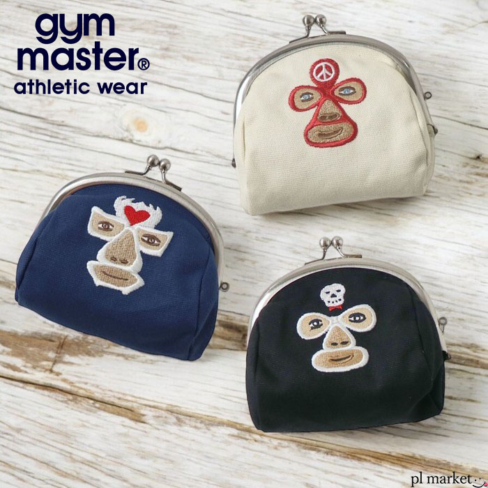 【2024秋冬新作】ジムマスター gym master 財布 ポーチ 小物入れ 覆面レスラーガマグチポーチ メンズ レディース ユニセックス がま口 Fサイズ 全3色 G421735のサムネイル