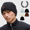 【ポイント10倍/2024秋冬新作/ラスト1】 FRED PERRY フレッドペリー ニット帽 帽子 ビーニー Classic Beanie メンズ レディース...