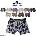 【2025新色追加】ジムマスター gym master ボクサーパンツ パンツ 下着 ハッピーペイントボクサーパンツ メンズ レディース ユニセックス アンダー...