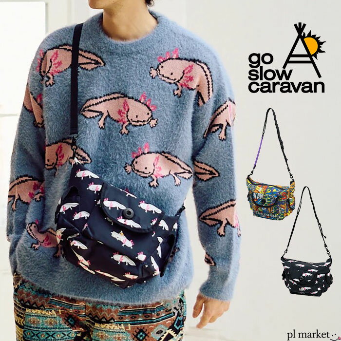 【P5倍/2025秋冬新作】ゴースローキャラバン go slow caravan ショルダーバッグ メンズ レディース ポ..