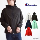 チャンピオン アウター メンズ CHAMPION チャンピオン SPORTS JAKET ジャケット スポーツウエア 撥水撥水加工 ストレッチ 通気性 フード付 羽織 上着 パーカー メンズ 男性 アウター スポーツ トレーニング champion C3-RSC12