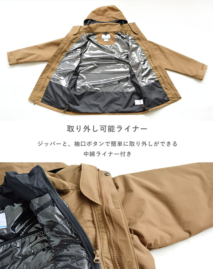 Columbia コロンビア Cloverdale Interchange jacket クローバーデール インターチェンジ ジャケット メンズ レディース アウター アウトドア キャンプ 山登り 防寒 WE1489 2021秋冬新作