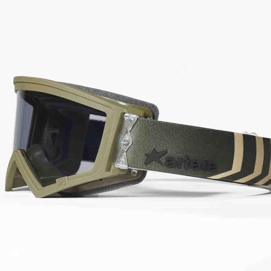 ariete (アリート) PURAVIDA-PURAゴーグル スモークレンズ　グリーン /オリーブ/ブラック 14970-VVVC(2)