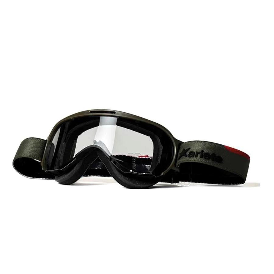 ariete (アリート) WABI ゴーグル クリアレンズ グリーン / レッド 14980-NVR