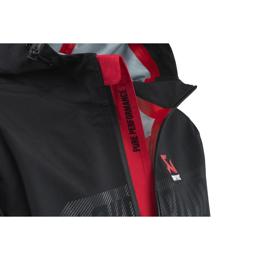 AKRAPOVIC (アクラポビッチ) Corpo シリーズ レインジャケット ブラック ウィメンズSize:XXL 802079