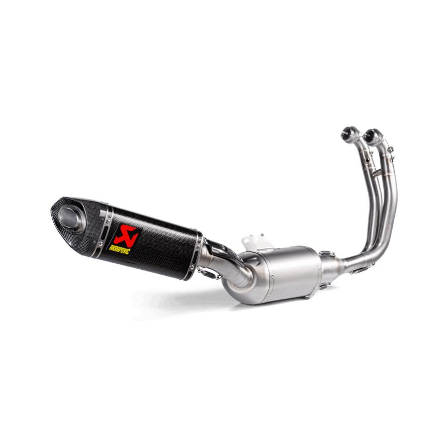 AKRAPOVIC (アクラポビッチ) レーシングライン (カーボン) フルエキゾーストマフラー ユーロ規格対応 APRILIA RS660 21/TUONO660 21 正規品
