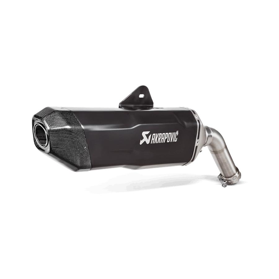 AKRAPOVIC (アクラポビッチ) スリップオンライン (チタンブラック) マフラー ユーロ規制対応 BMW F850GS F750GS 正規品