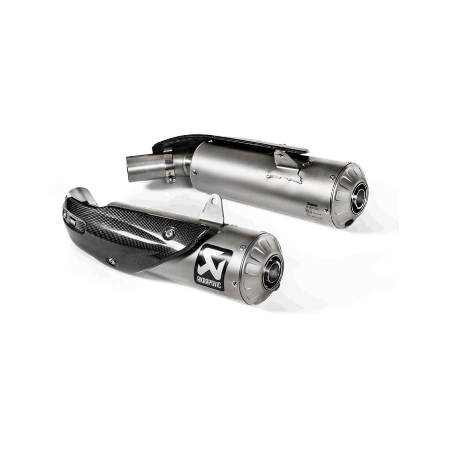AKRAPOVIC (アクラポビッチ) スリップオンライン (チタン) マフラー ユーロ規制対応 DUCATI ドゥカティ Scrambler 1100 正規品