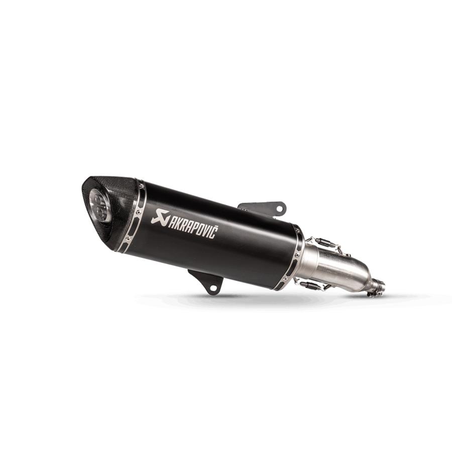 AKRAPOVIC (アクラポビッチ) スリップオンライン ステン ブラック EC FORZA 350 S-H3SO8-HRSSBL
