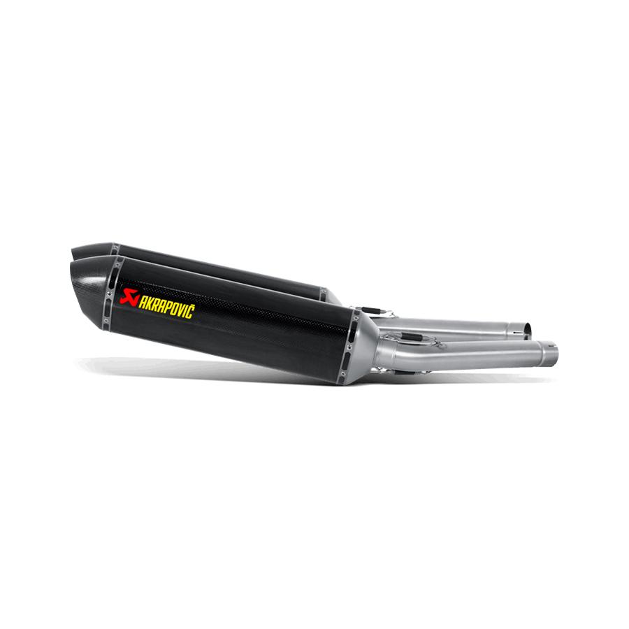 AKRAPOVIC (アクラポビッチ) スリップオンライン (カーボン) マフラー 2本出し ユーロ規制対応 SUZUKI スズキ GSX1300R 正規品