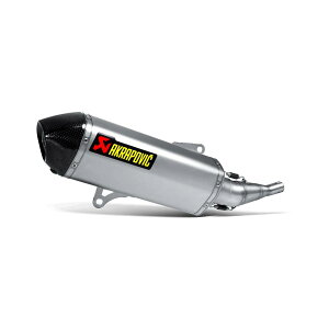 アクラポビッチ,スリップオンライン,ステン,EC/ECE,X-CITY/MAX250,07-16,S-Y2SO7-HRSS