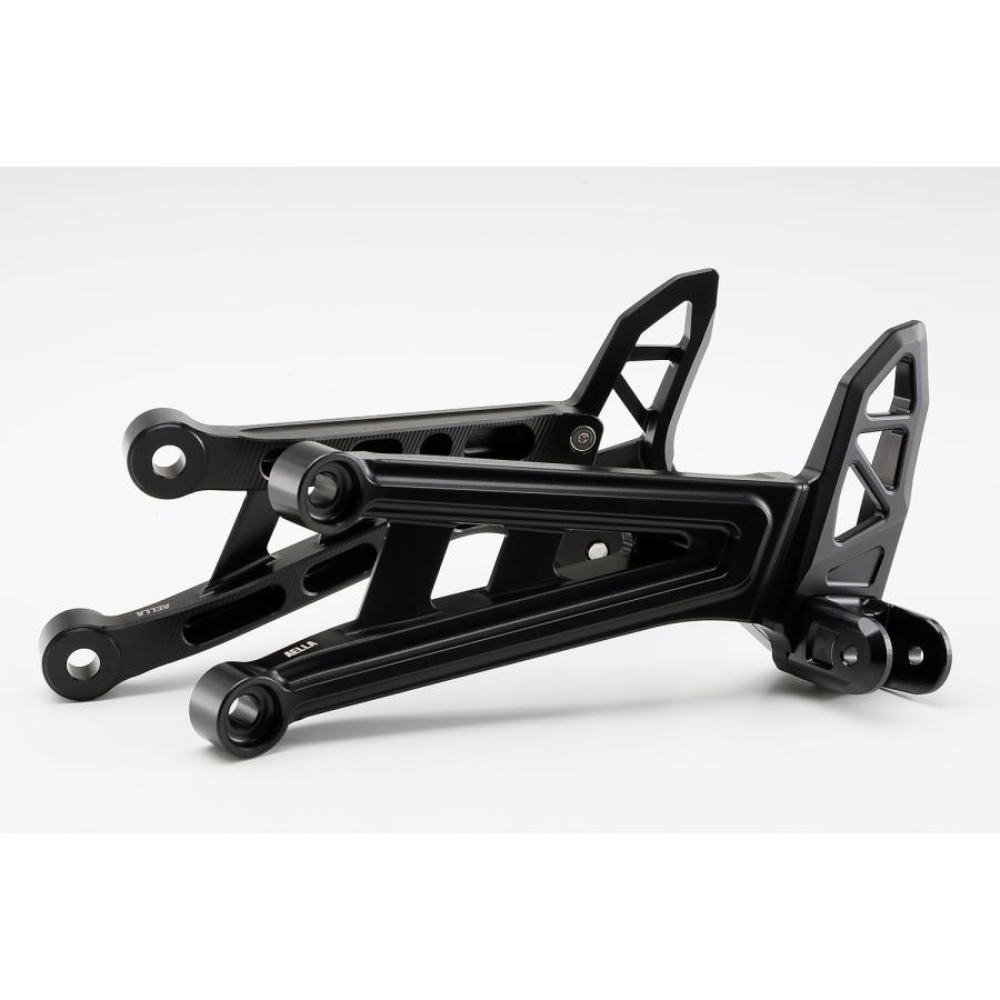 メーカー名：アエラメーカー品番：AE-11008-BKアルミ削り出しタンデムステップブラケット(Kawasaki Z900RS):ブラック適合情報：カワサキ[KAWASAKI] Z900RS [ZR900C]