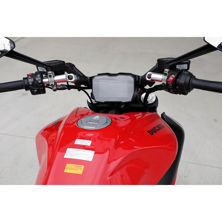 AELLA (アエラ) アルミ削り出し可変ハンドル:ポリッシュ DUCATI DIAVEL V4 AE-27061 PO