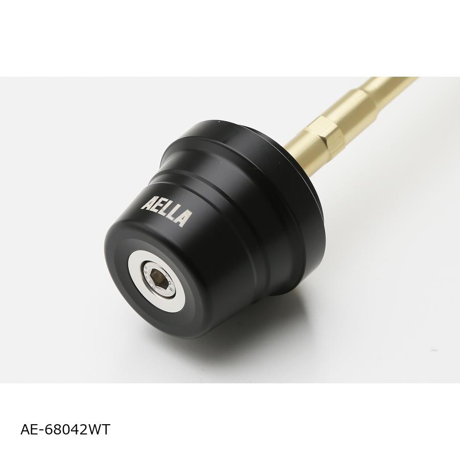 AELLA (アエラ) フロントアクスルスライダー ホワイト BMW R12 /R12nineT AE-68042WT