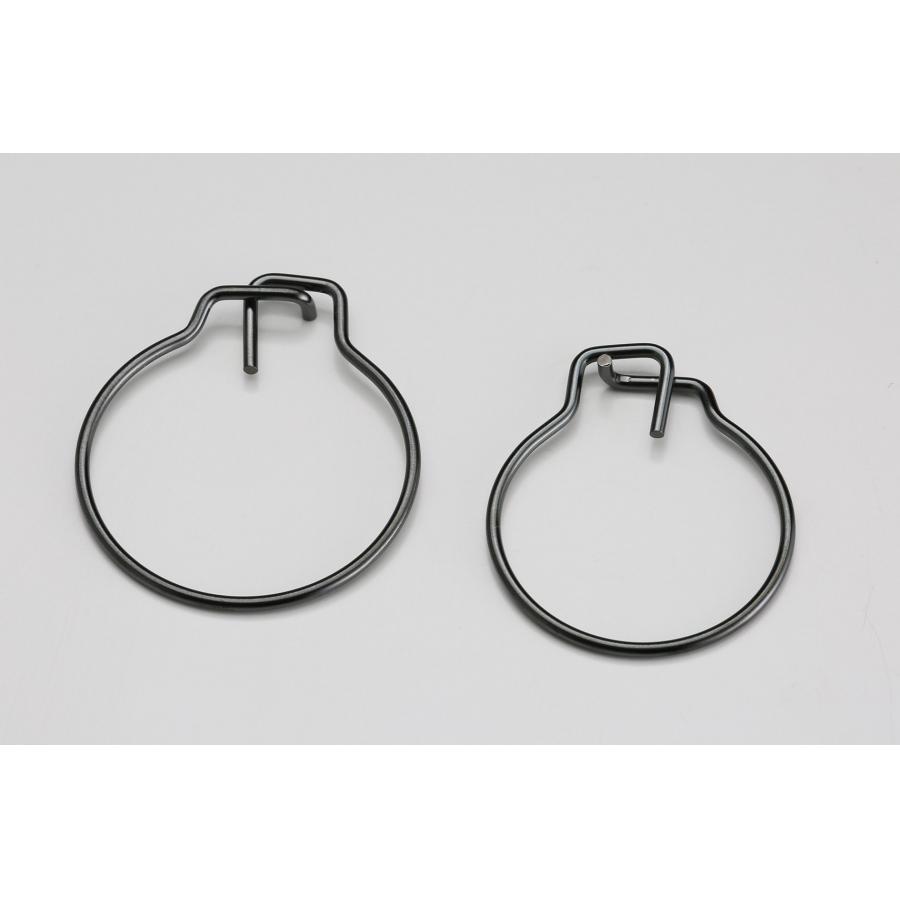 AELLA (アエラ) リアアクスルナット用ステンレスロックピンセット/ブラック 916/M1100 AE-74003A-BK