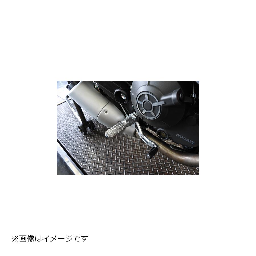 AELLA(アエラ) ライディングステップキット ホワイト 可倒式SCRAMBLER 19- AE-10078A WT