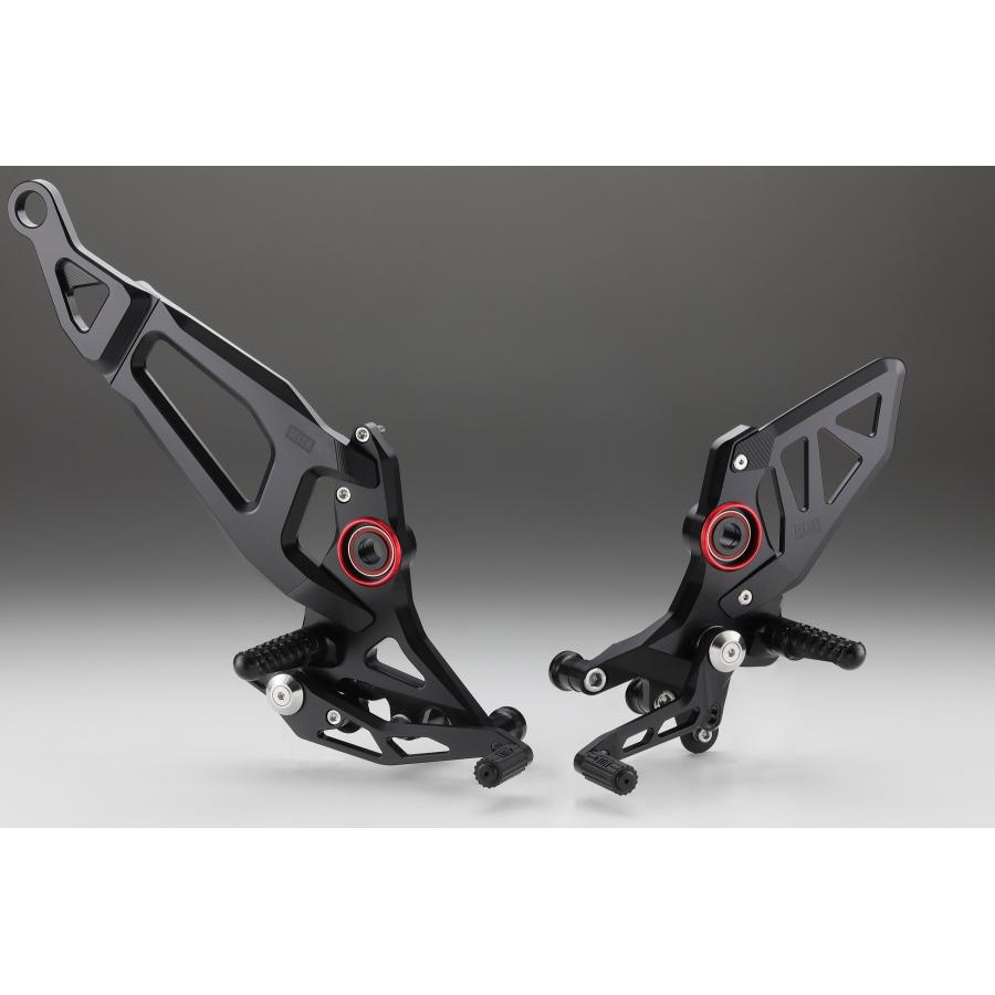 AELLA (アエラ) ライディングステップキット ブラック DUCATI Monster+ 21- AE-10100-BK