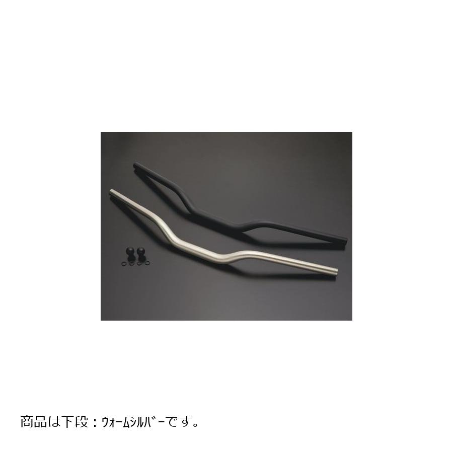 AELLA(アエラ) アルミテーパーハンドルバー ウォームSLV MONSTER1200R AE-27121-WS