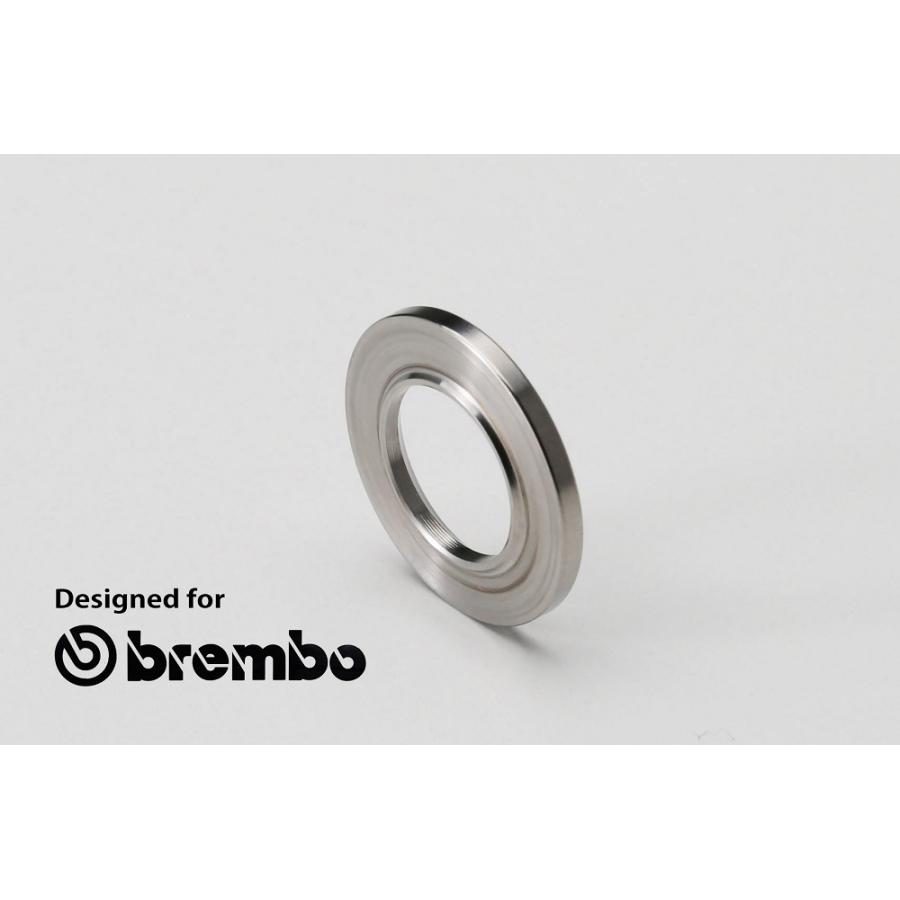 AELLA(アエラ) チタンワッシャー(ブレーキマウント) brembo用 4枚 AT-W0001