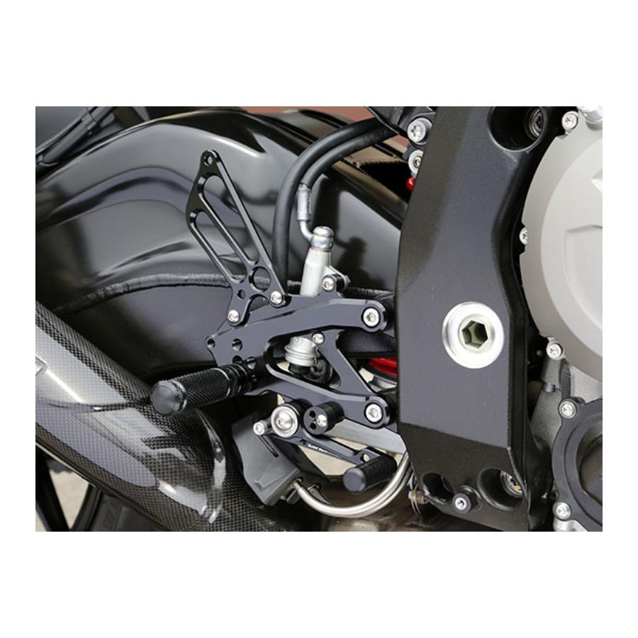 BABY FACE (ベビーフェイス) バックステップ S1000R 5ポジション 正/逆チェンジ ブラック 002-BM006BK