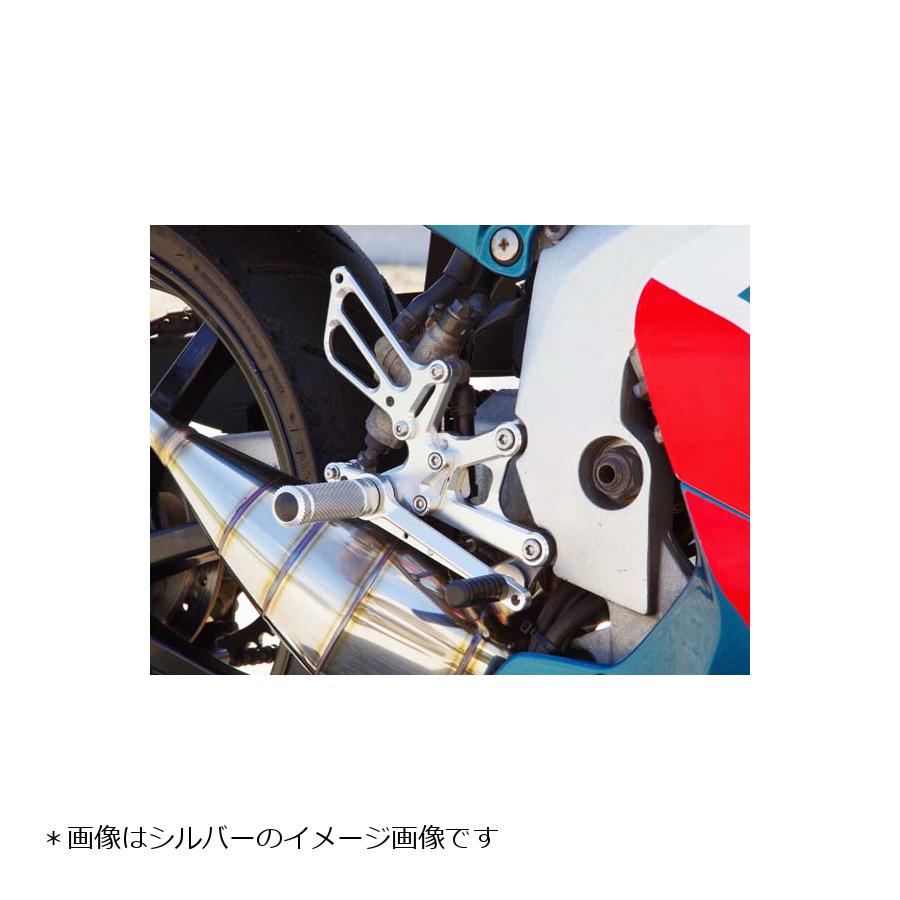 BABY FACE (ベビーフェイス) バックステップ NSR250 R SP SE MC28 4ポジション 正チェンジのみ アルミ ブラック 002-H022BK