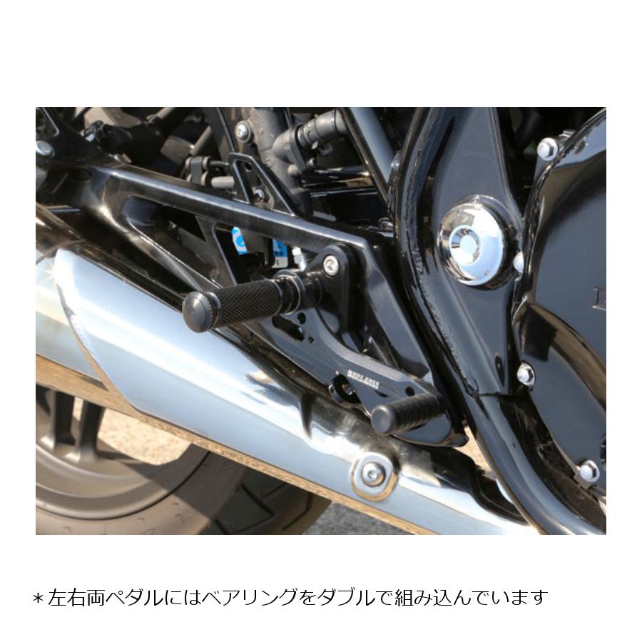 BABY FACE (ベビーフェイス) バックステップ CB1100 1ポジション 正チェンジ ブラック 002-H030BK