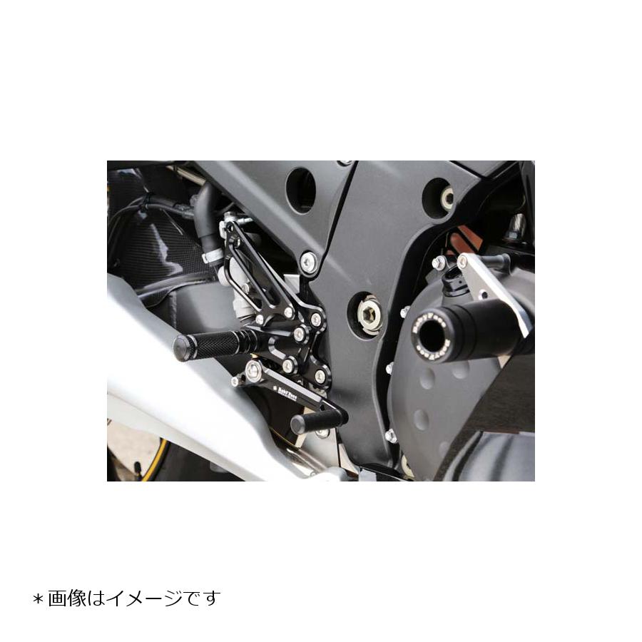 BABY FACE (ベビーフェイス) バックステップキット 正チェンジ ブラック ZX-14R 002-K025BK