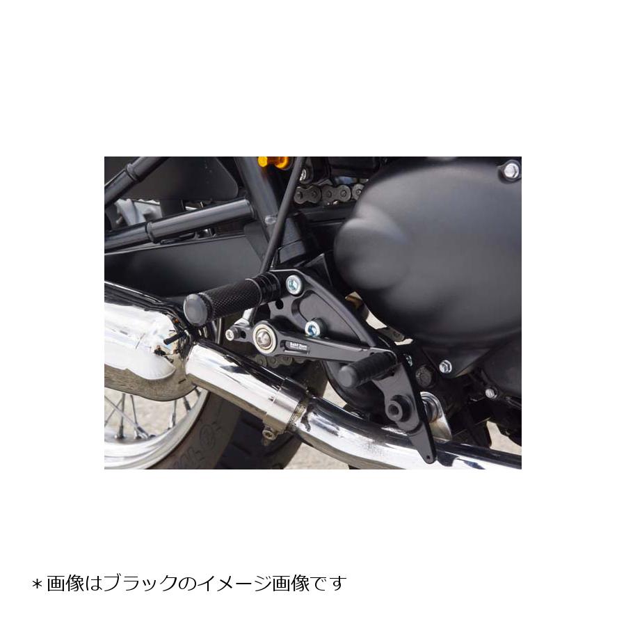 BABY FACE (ベビーフェイス) バックステップ BONNEVILLE AMERICA900 ボンネビル 2ポジション 正チェンジのみ アルミ シルバー 002-T005SV