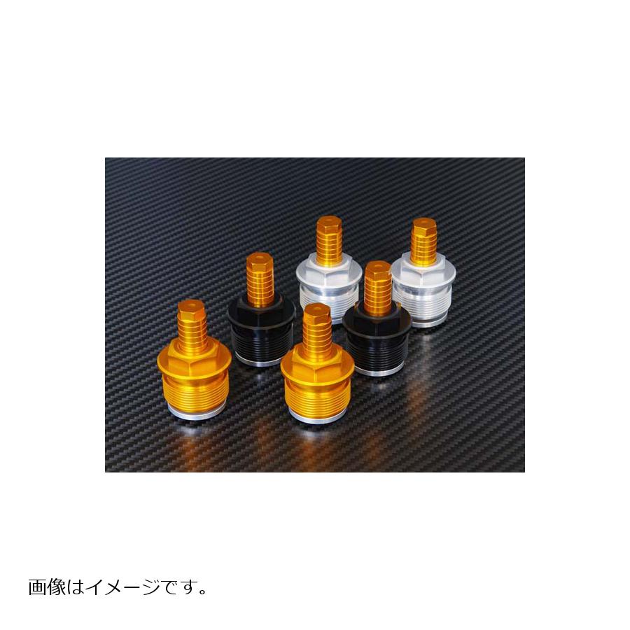 BABY FACE (ベビーフェイス) フロントフォークトップキャップ CBR250R ブラック 005-H0007BK