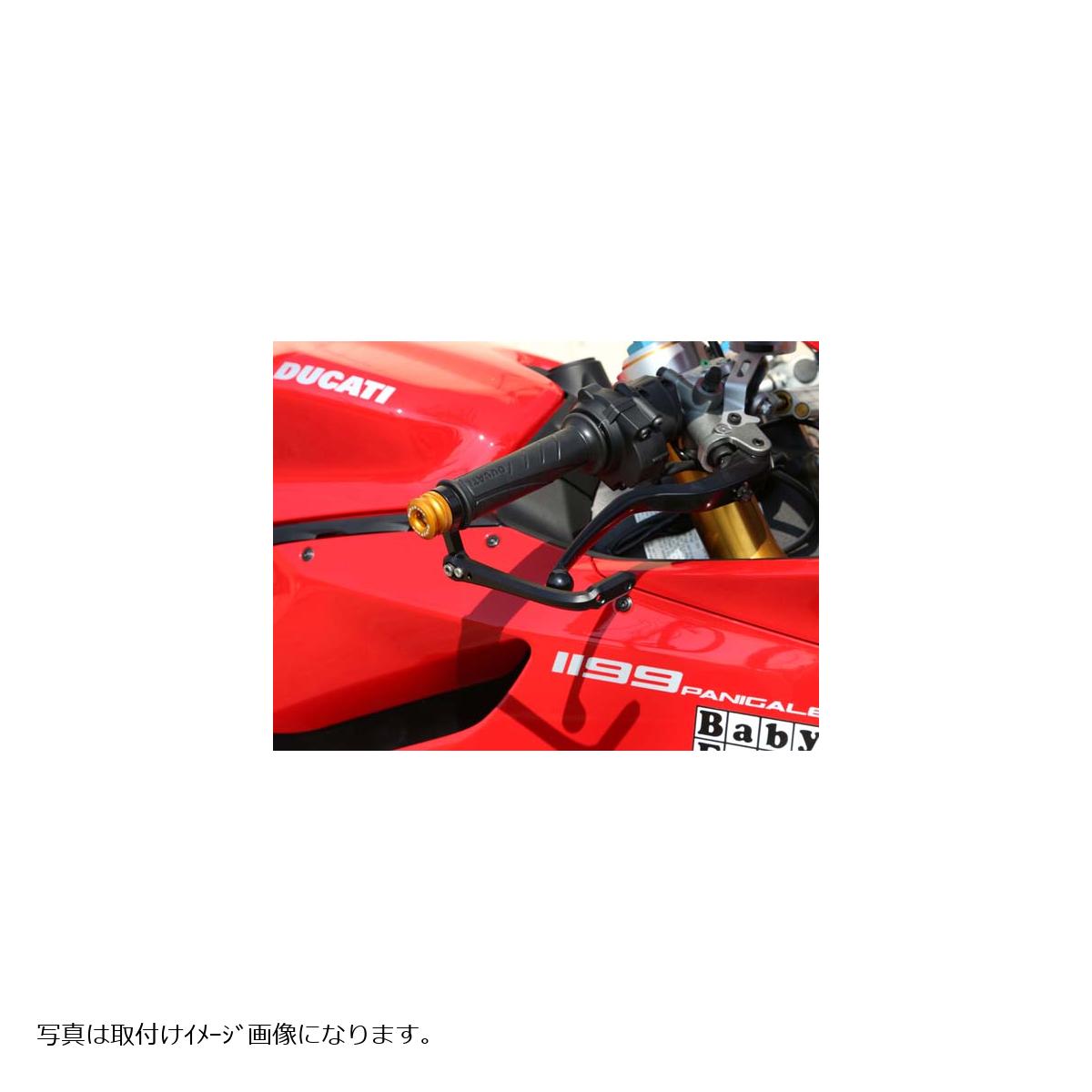 BABY FACE (ベビーフェイス) レバーガード ブラック φ30用 HONDA純正ウエイト付用 ...