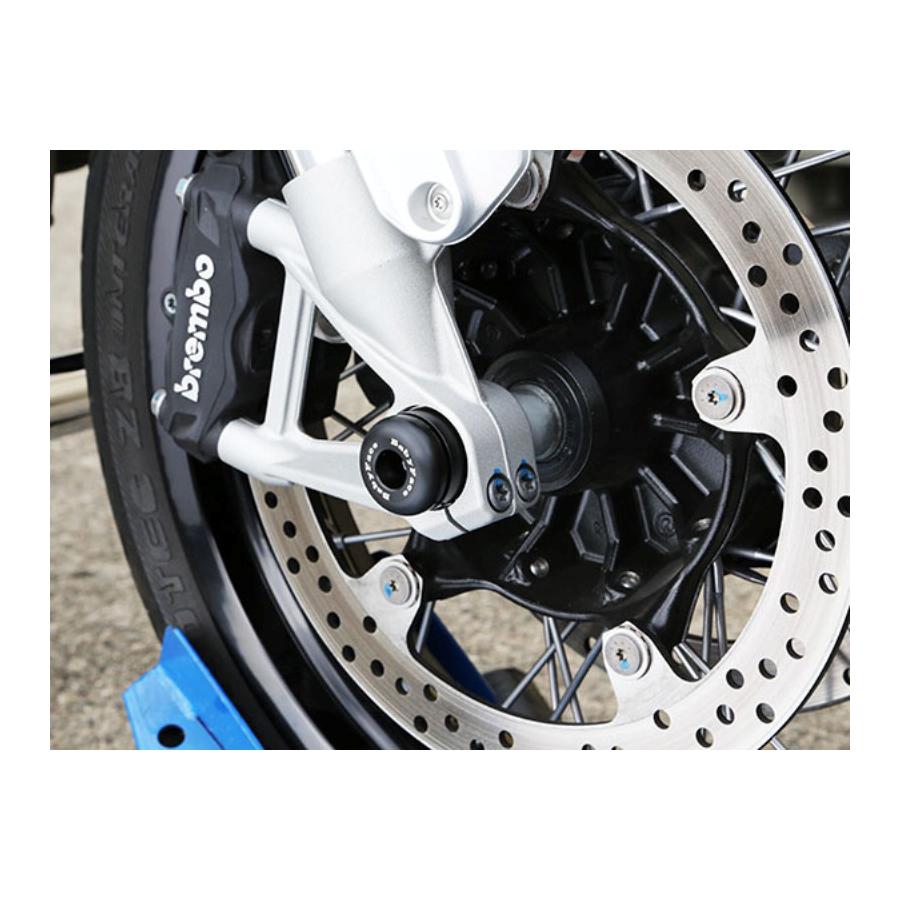 BABY FACE (ベビーフェイス) アクスルプロテクター フロント用 ジュラコン ブラック R nine T 006-ABM03