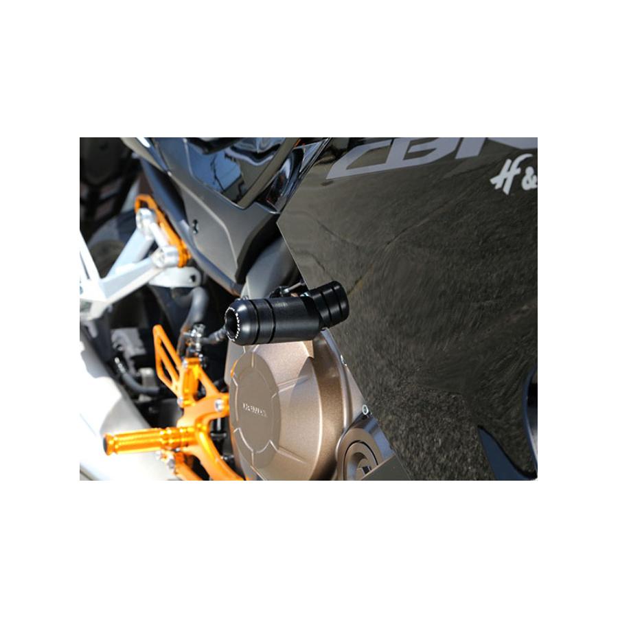 BABYFACE (ベビーフェイス) フレームスライダー ジュラコン樹脂 ブラック CBR400 500R 006-SH027