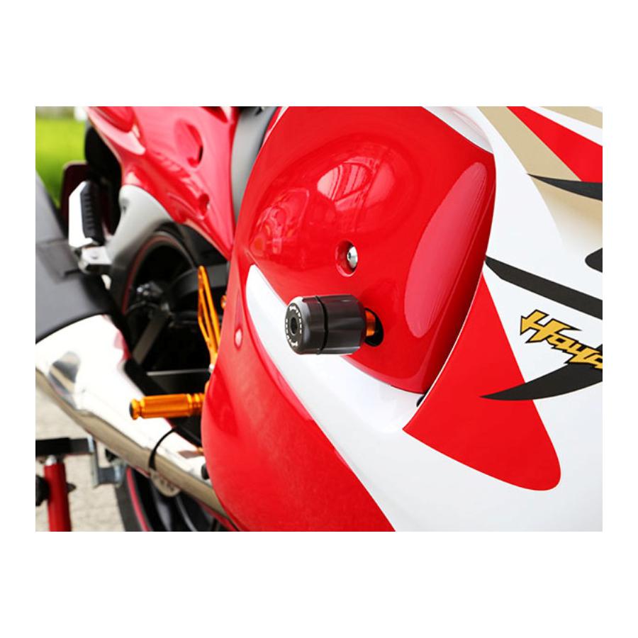 BABY FACE (ベビーフェイス) フレームスライダー ジュラコン ブラック GSX1300R HAYABUSA ハヤブサ 006-SS021